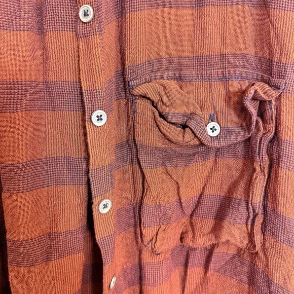 Free People "We The Free" Striped Button Down - Picture 5 of 7